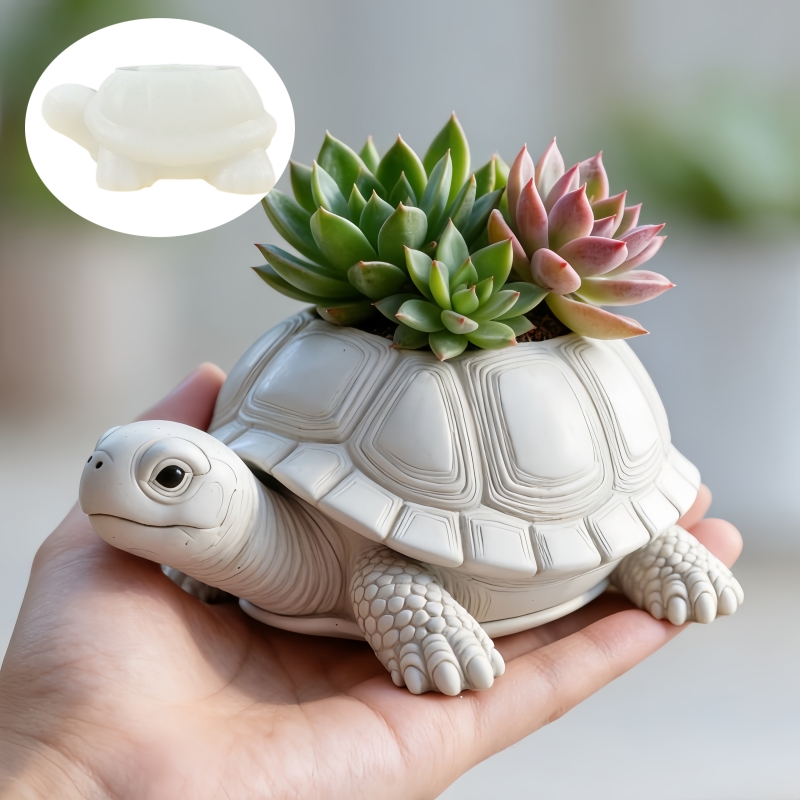 Potsticker Mold - 늑대 머리 모양 화분 펜 홀더