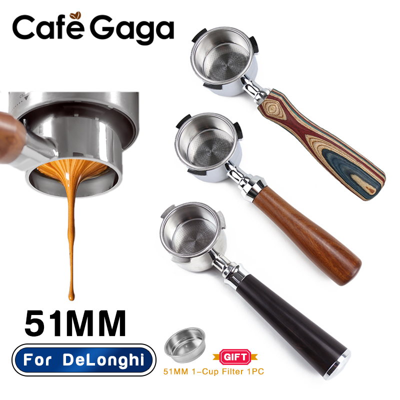 커피 바텀리스 포터필터 51mm 네이키드 델롱기 EC6 - Delonghi Espresso Magnifica 리뷰 및 가격