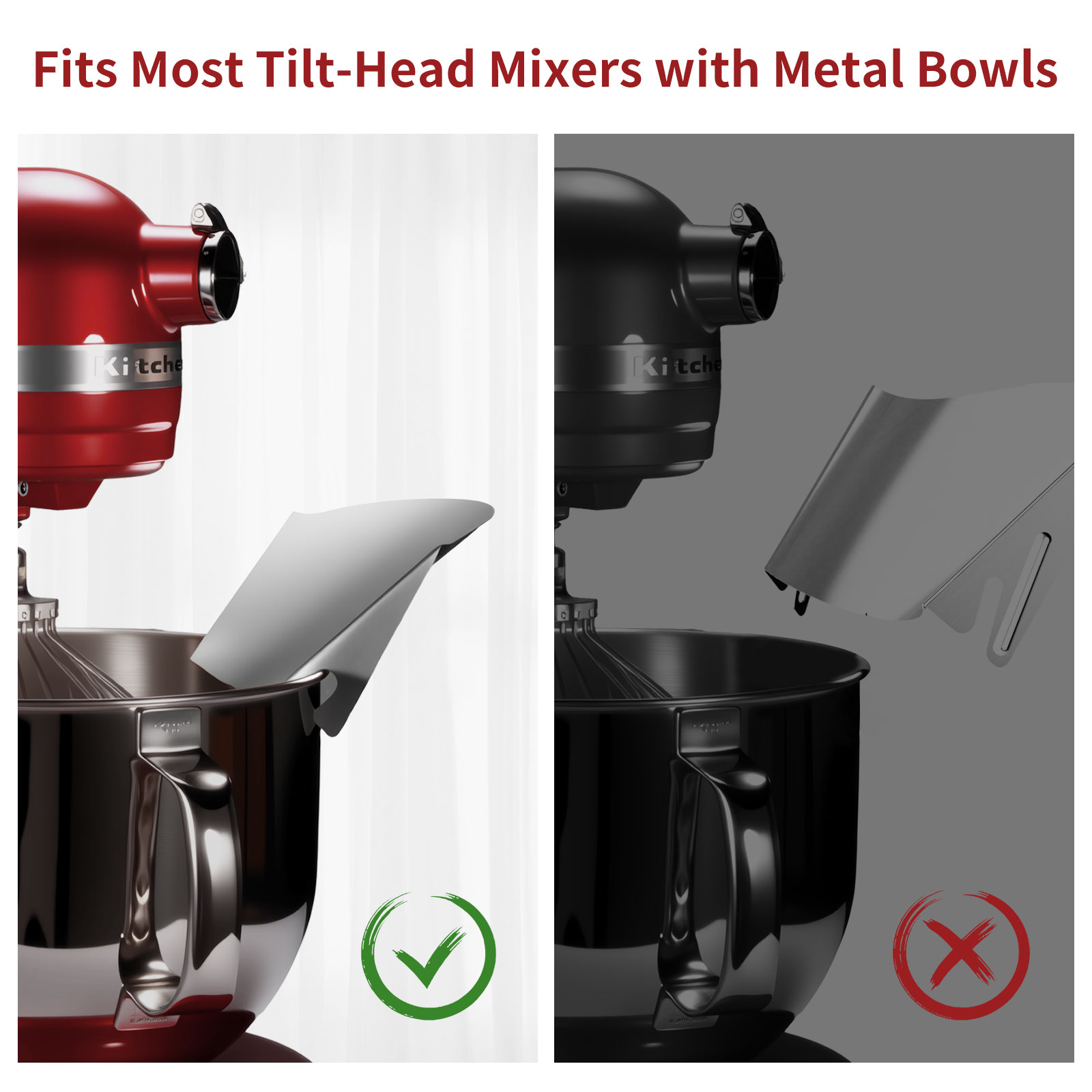 스탠드 믹서용 스테인리스 스틸 티핑 가드 1개 - 스테 - Kitchenaid Mixer Hand Mixer 리뷰 및 가격